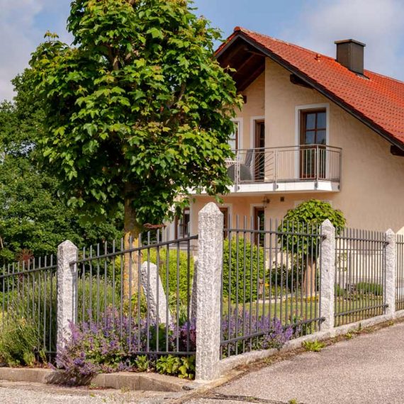 Gartenzaun Pulverbeschichte